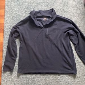 1/4 zip fleece top